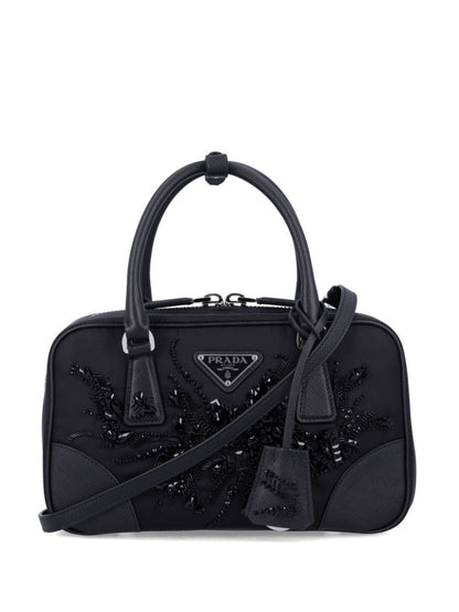 Prada Re-edition 1978 Embellished Two-handle Bag