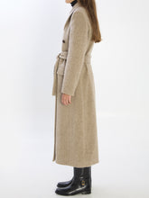 GOLDEN GOOSE 38 greige double-breasted coat