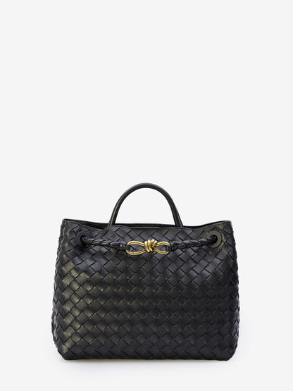 BOTTEGA VENETA OS black andiamo medium bag