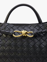 BOTTEGA VENETA OS black andiamo medium bag