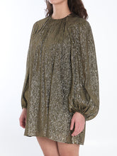 CHLOE 38 ruched mini dress