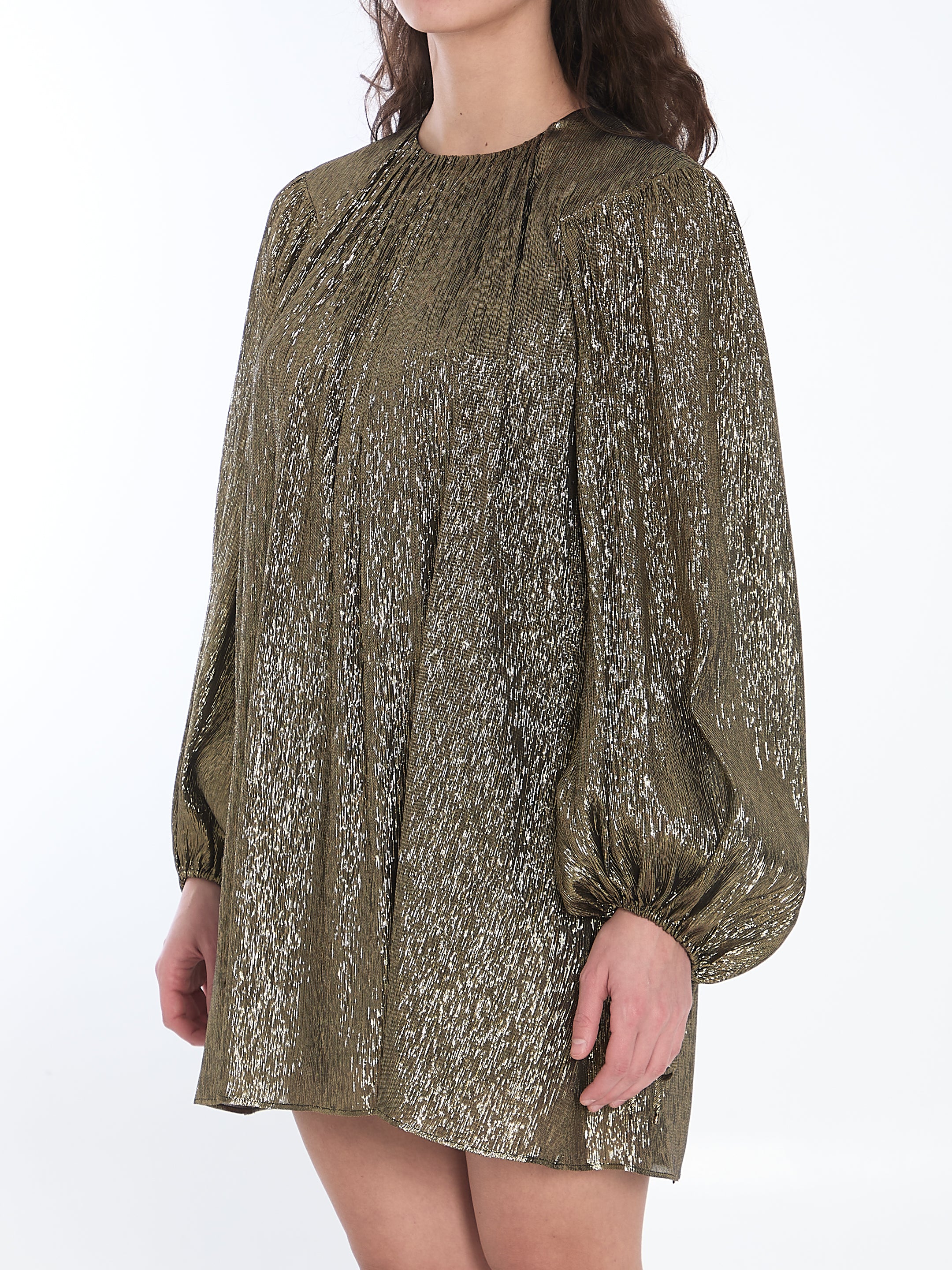 CHLOE 38 ruched mini dress