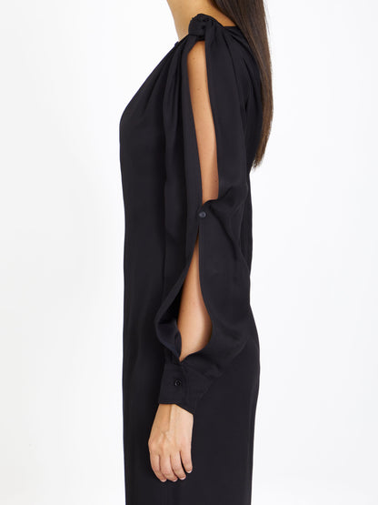 BOTTEGA VENETA 40 viscose midi dress