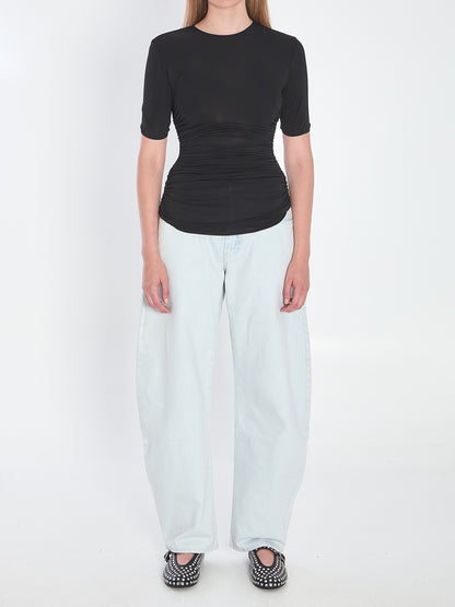 ALAIA 36 pleats t-shirt