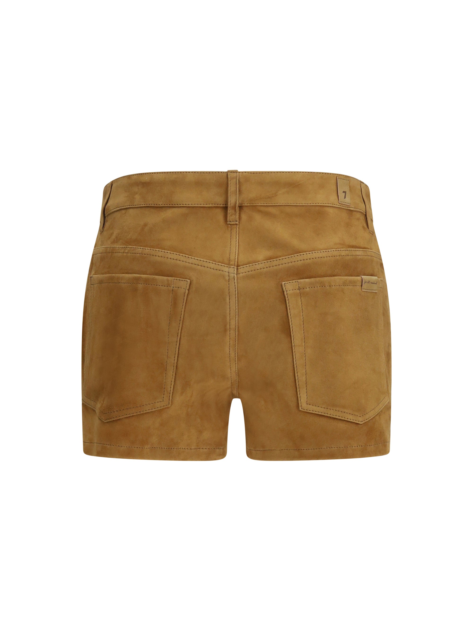 suede shorts