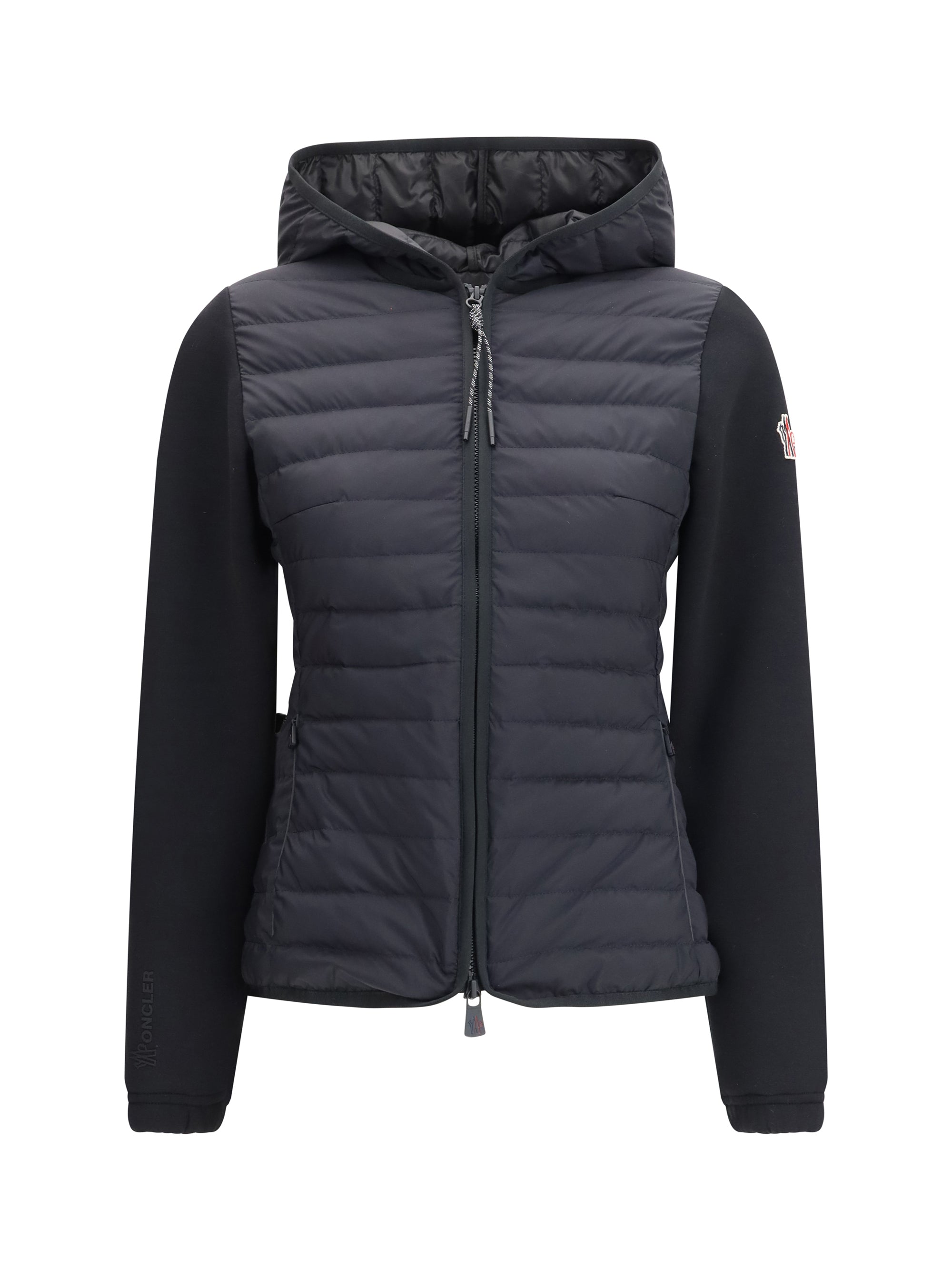 hooded cardigan