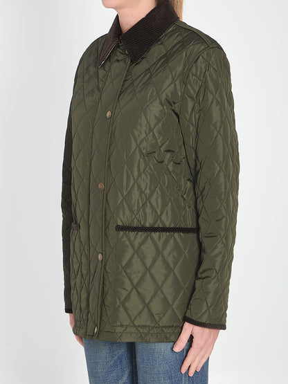 BURBERRY M quilted country jacket