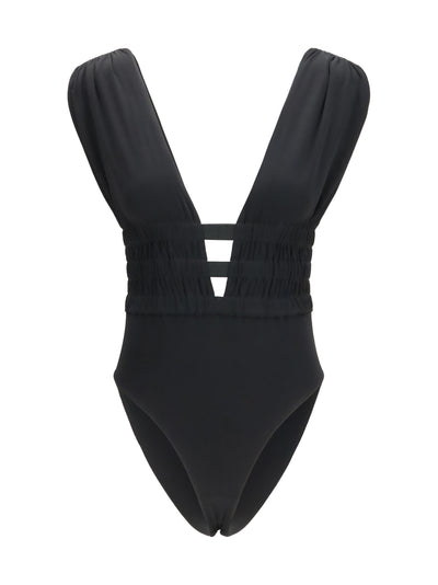 ALAIA 38 fluid jersey bodysuit 