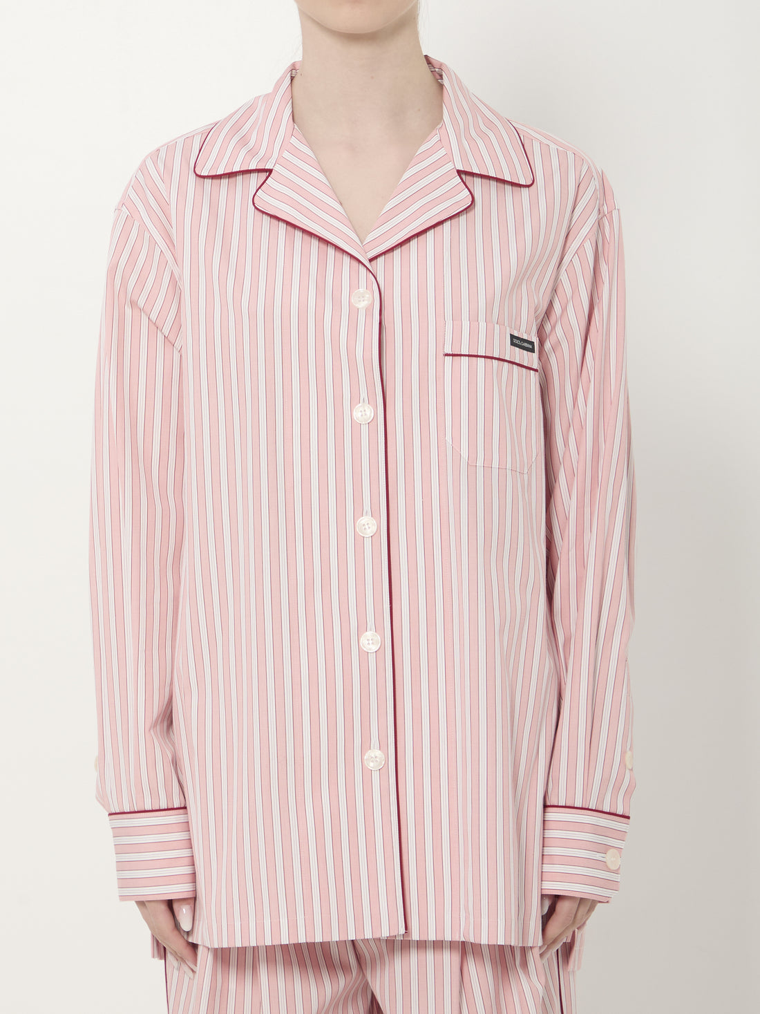DOLCE&amp;GABBANA 40 striped poplin shirt