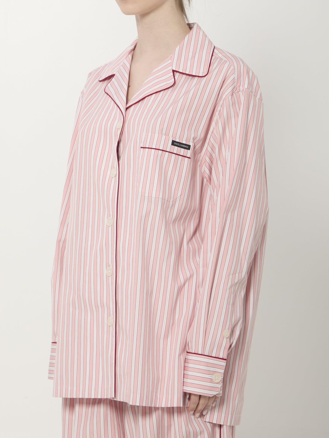 DOLCE&amp;GABBANA 40 striped poplin shirt