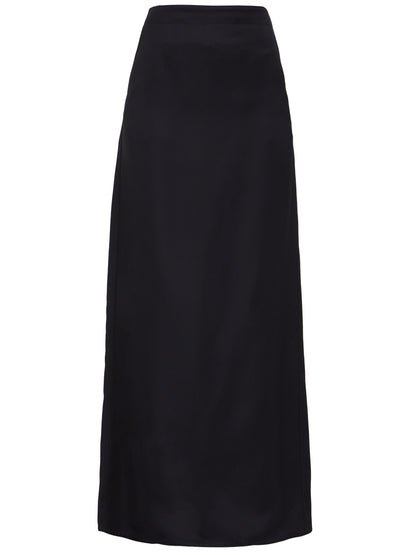 BOTTEGA VENETA 42 silk twill skirt