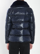 HERNO 42 light puffer with collar fur 