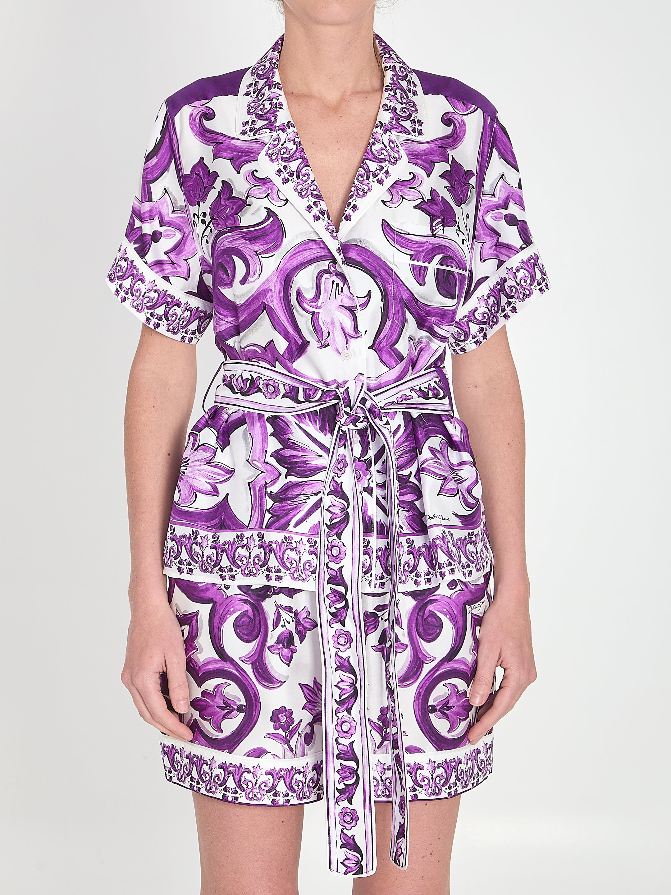 DOLCE&amp;GABBANA 42 maiolica shirt