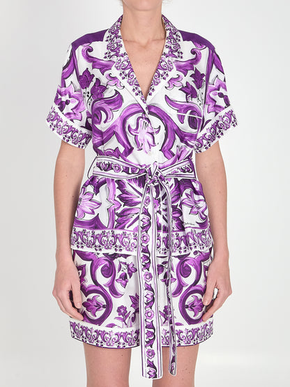 DOLCE&amp;GABBANA 42 maiolica shirt