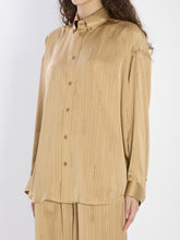 BALENCIAGA XS satin shirt