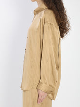 BALENCIAGA XS satin shirt