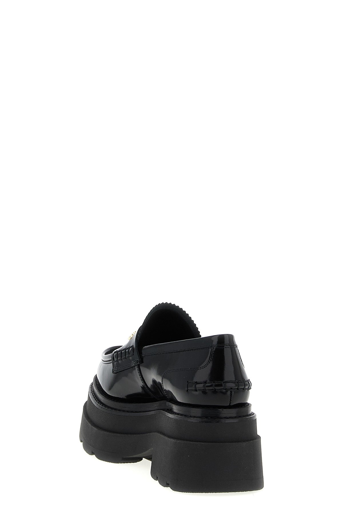 carter platform leather loafers