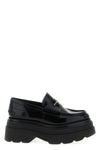 carter platform leather loafers