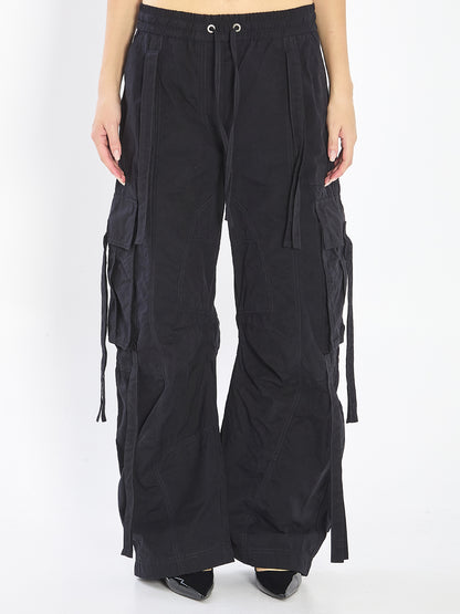 DOLCE&amp;GABBANA 40 waxed cord cargo pants 