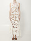 crochet maxi dress