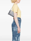 FF Baguette Denim Chain Bag