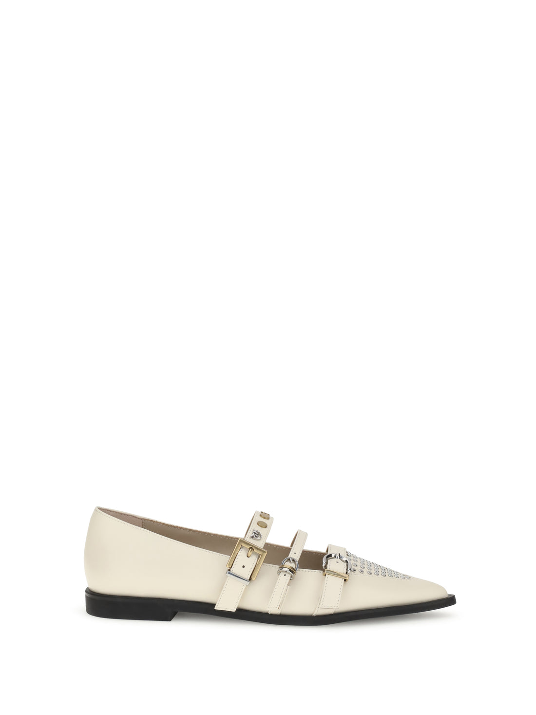 PINKO 36 studded ballerinas