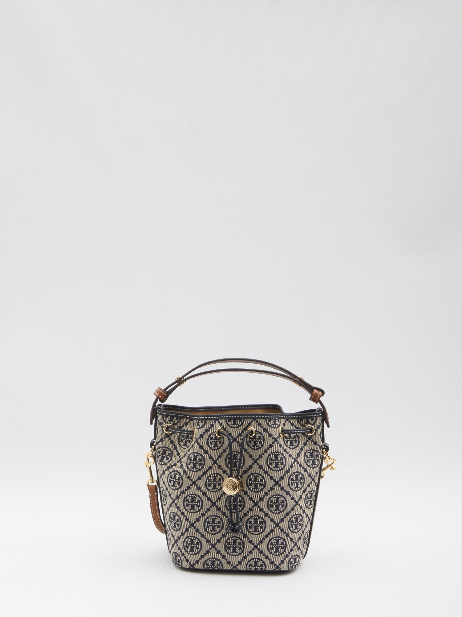 TORY BURCH OS t monogram bucket bag mini