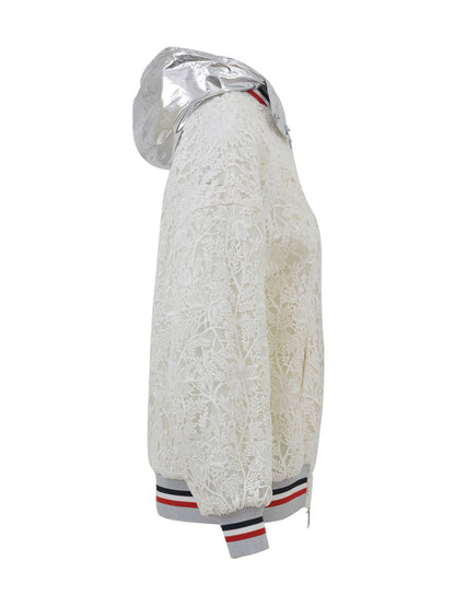 MONCLER 0 gamme rouge macramé jacket 