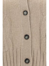 cashmere and silk sweater with buttons