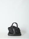 la passeggiata top handle black bag mini