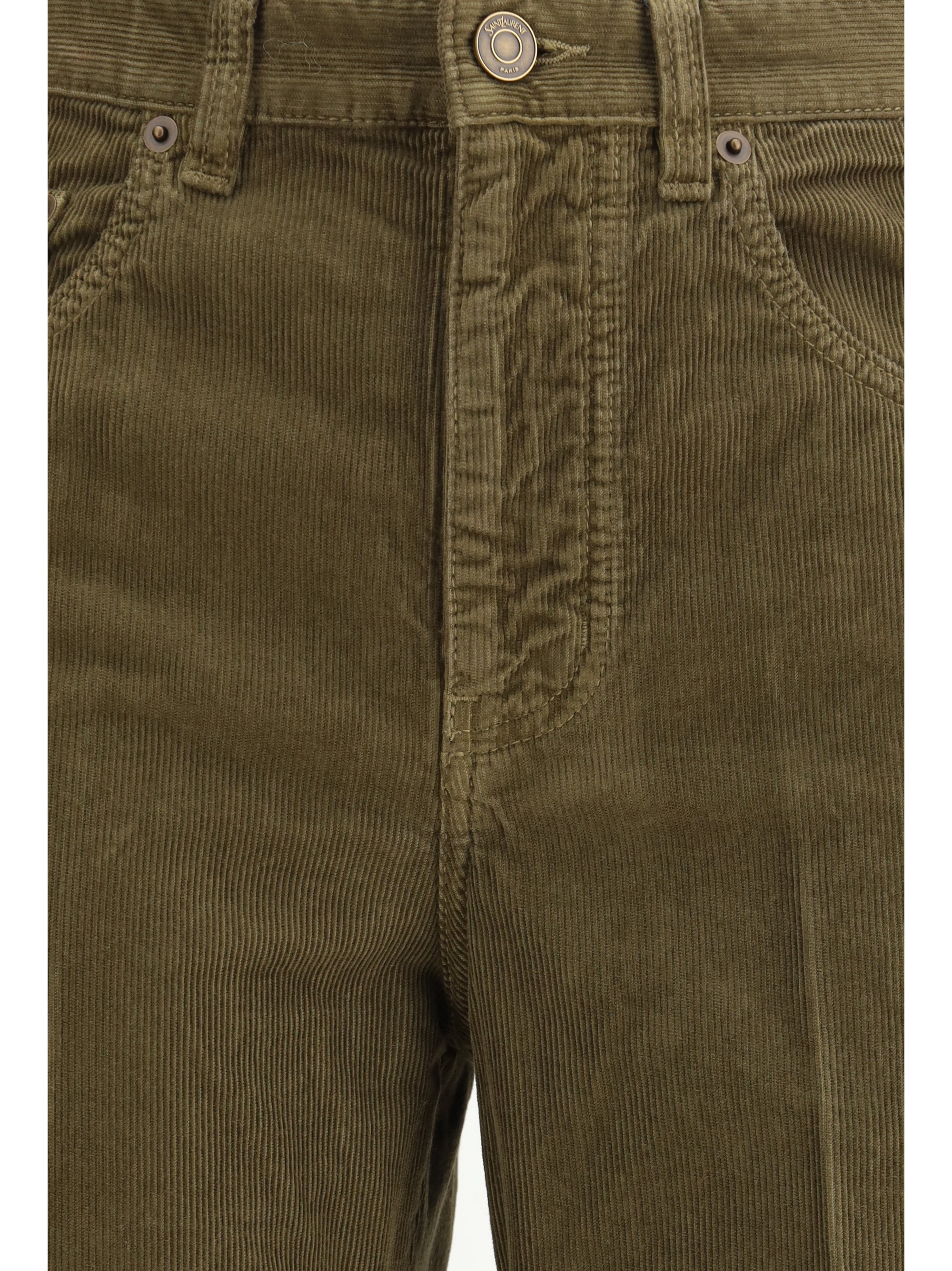 SAINT LAURENT 25 corduroy clyde pants 