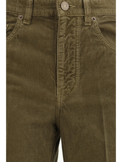 SAINT LAURENT 25 corduroy clyde pants 