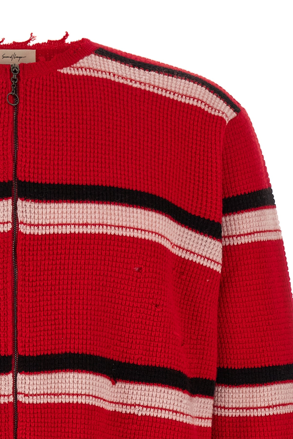 the second/layer friends zip sweater
