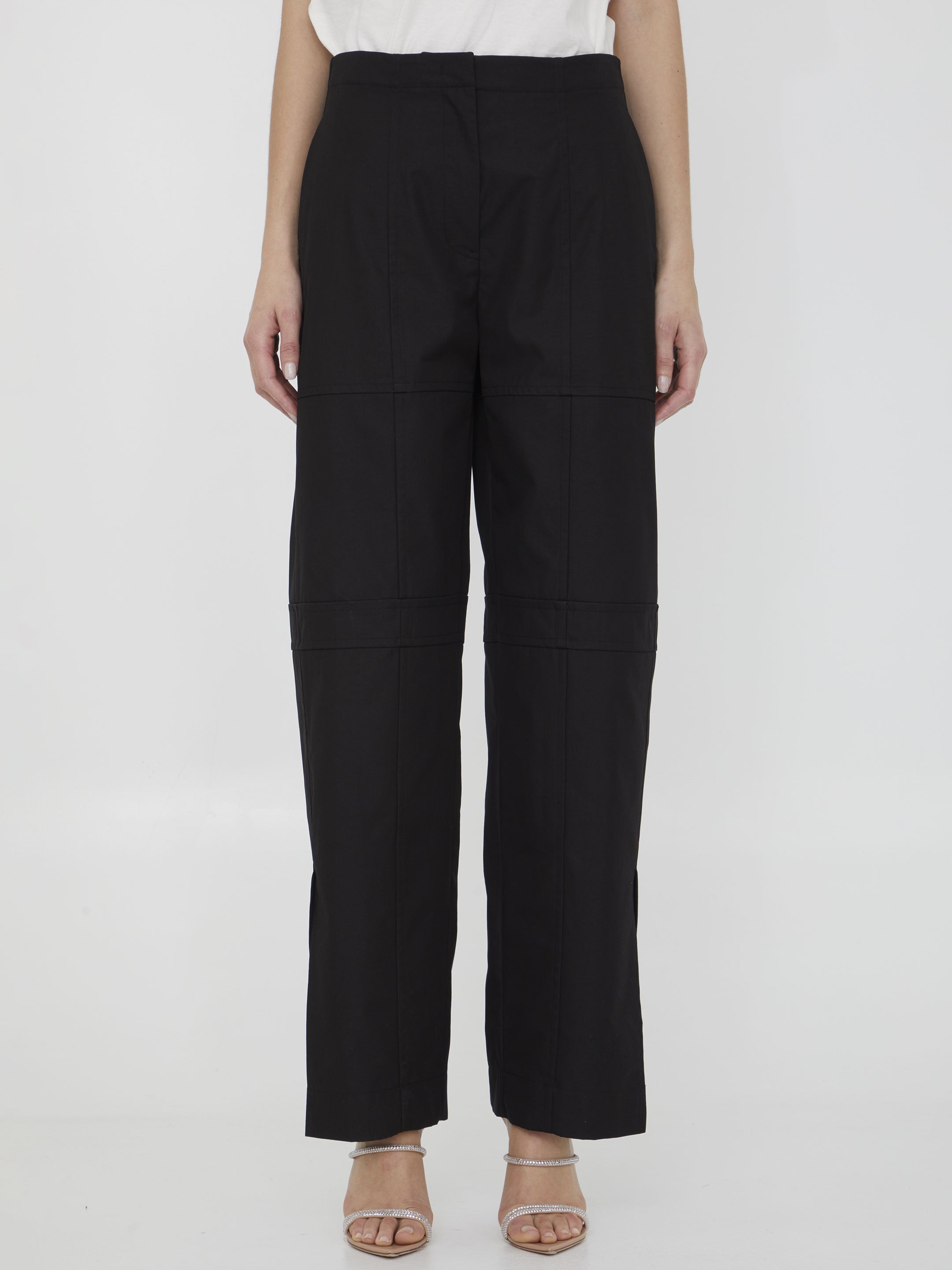 JIL SANDER 34 cotton cargo pants