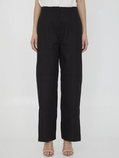 JIL SANDER 34 cotton cargo pants