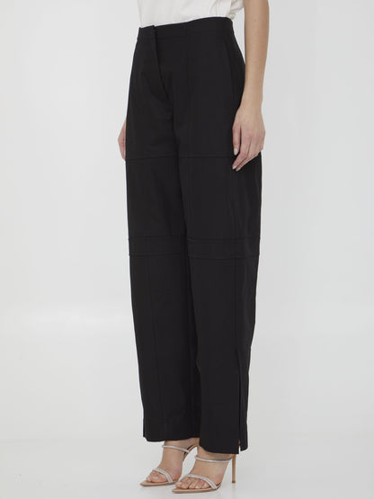 JIL SANDER 34 cotton cargo pants