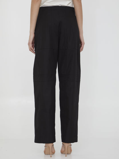 JIL SANDER 34 cotton cargo pants