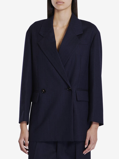 BOTTEGA VENETA 36 wool jacket with belt