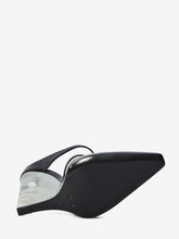 GUCCI 37 mules with transparent wedge heel