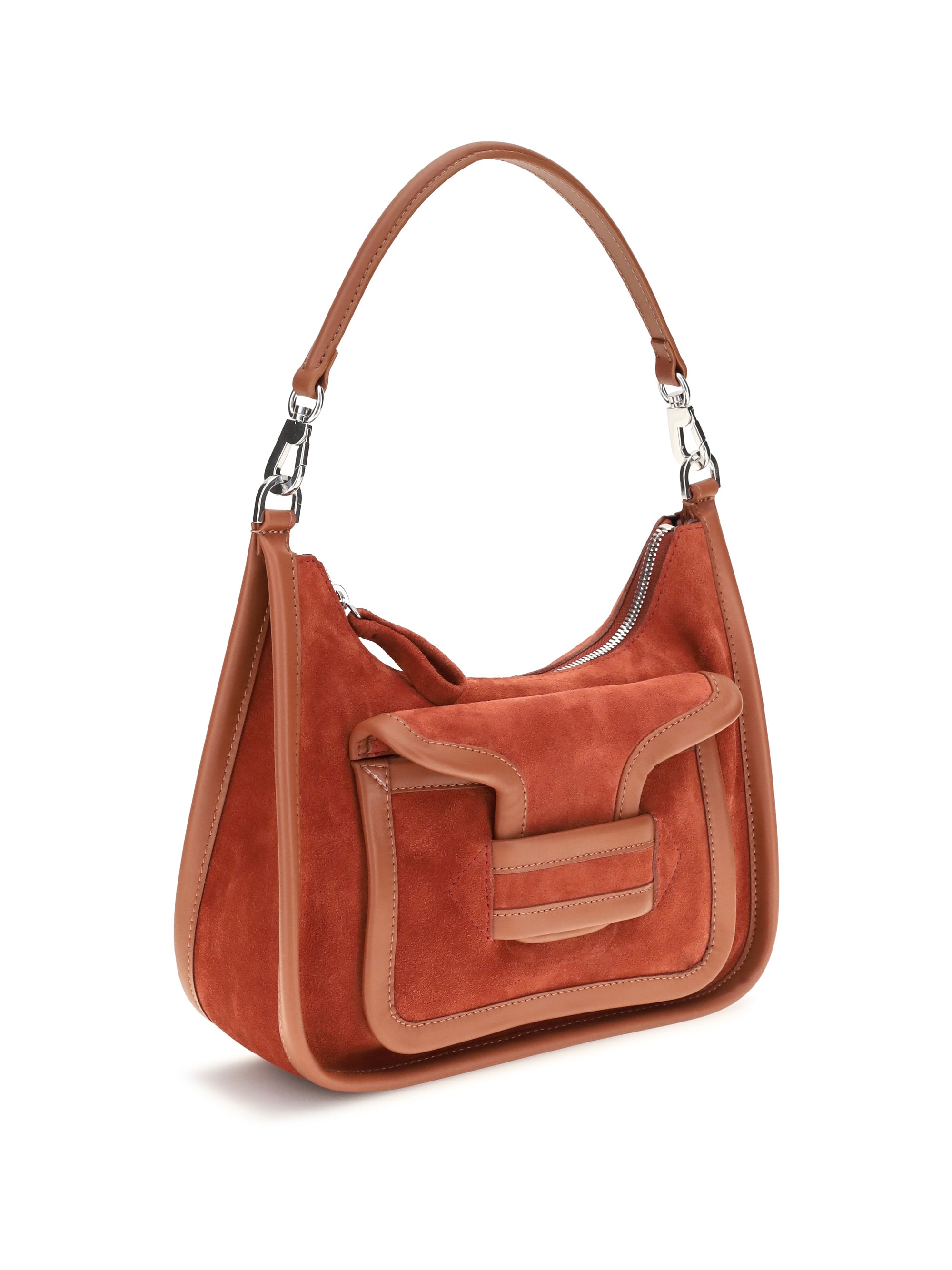 alpha day miss leather shoulder bag