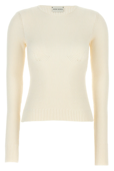 07 ribbed viscose blend sweater