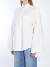 BALENCIAGA 01 tied cuffs blouse