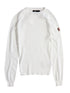 MONCLER GRENOBLE M knitted crew neck sweater.