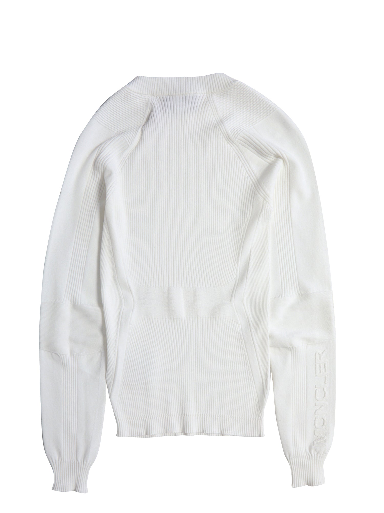 MONCLER GRENOBLE M knitted crew neck sweater.