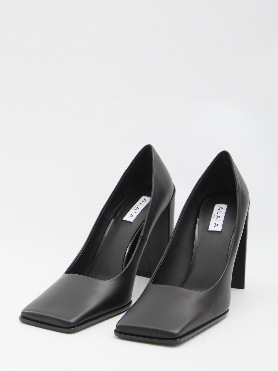 ALAIA 36 square-toed pumps
