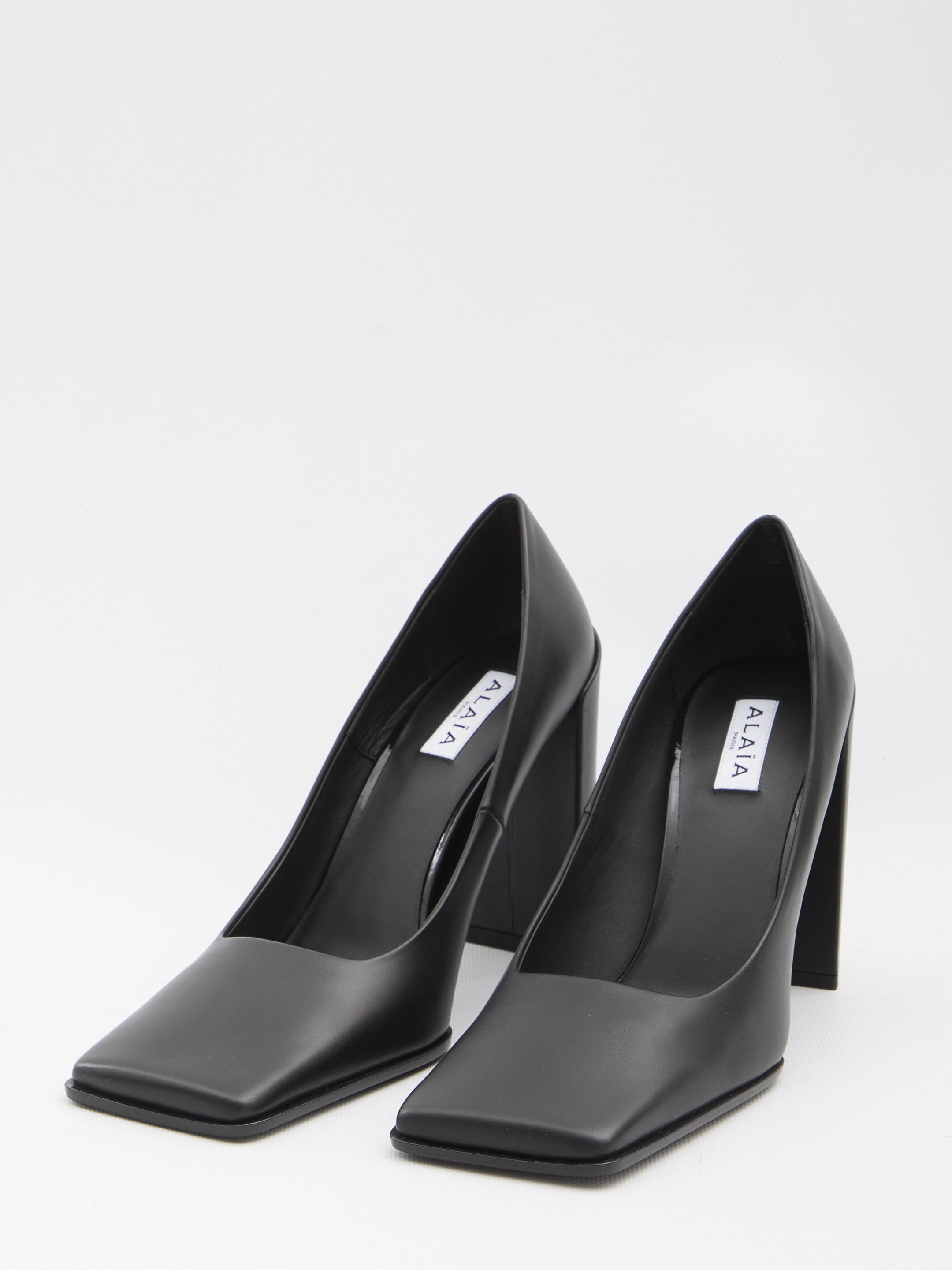ALAIA 36 square-toed pumps