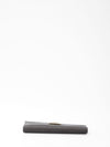 asymmetrical strass buckle clutch