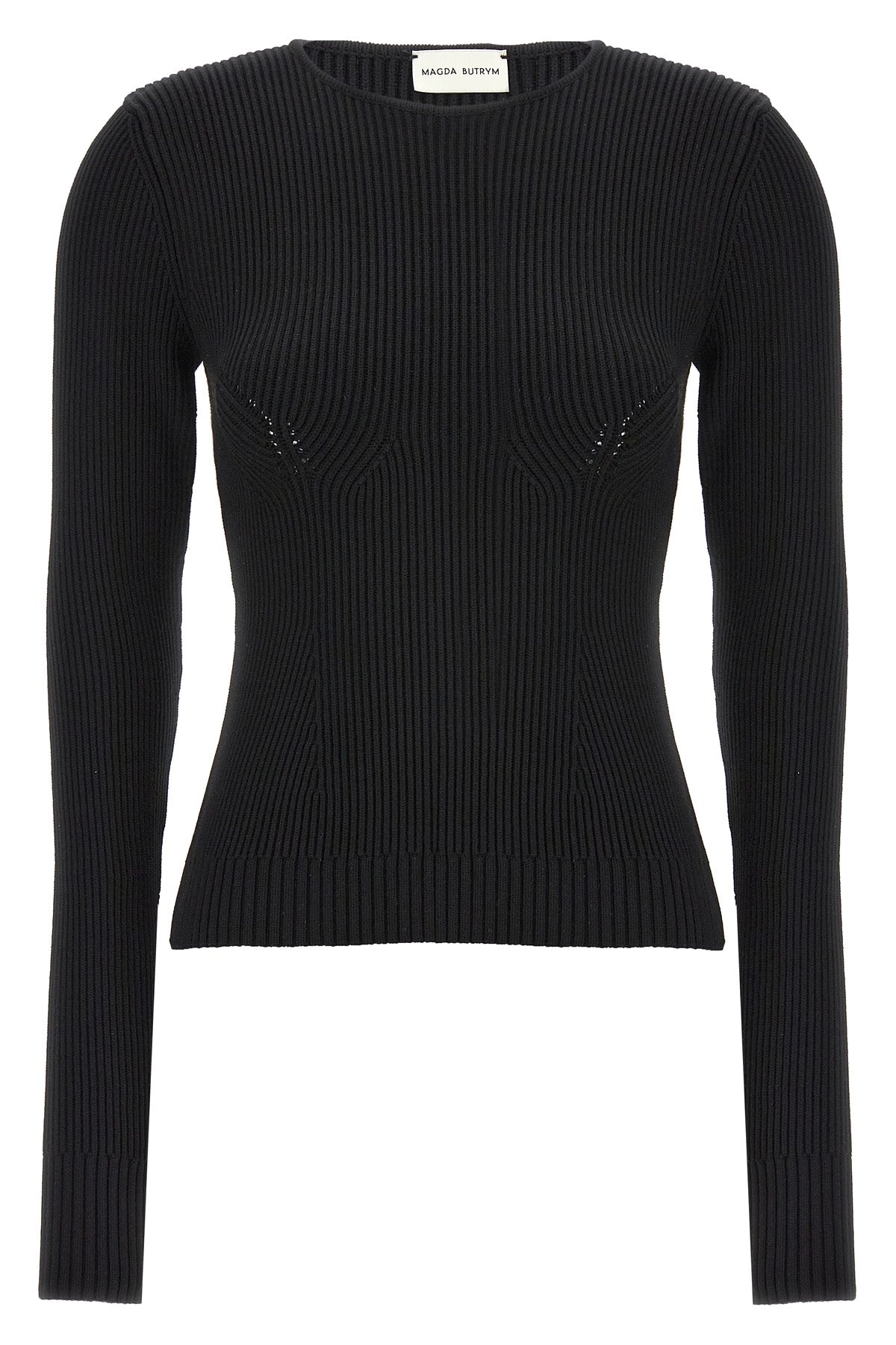 07 ribbed viscose blend sweater