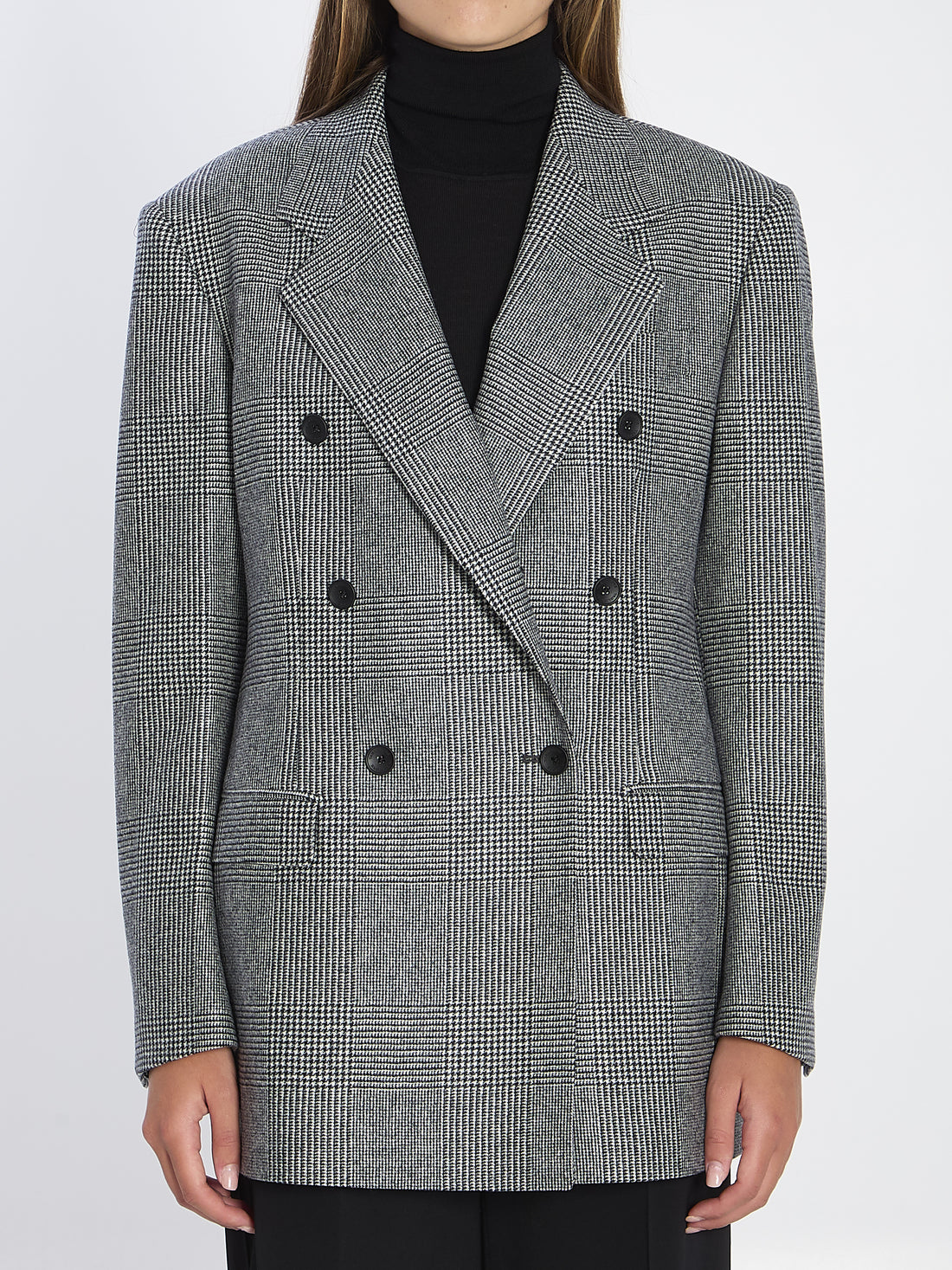 TAGLIATORE 40 loreley ouble-breasted blazer




