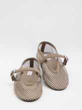 ALAIA 36 ballet flats in strass fishnet 